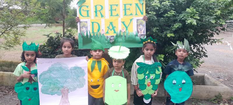 Green day Activities The Shape Internation School